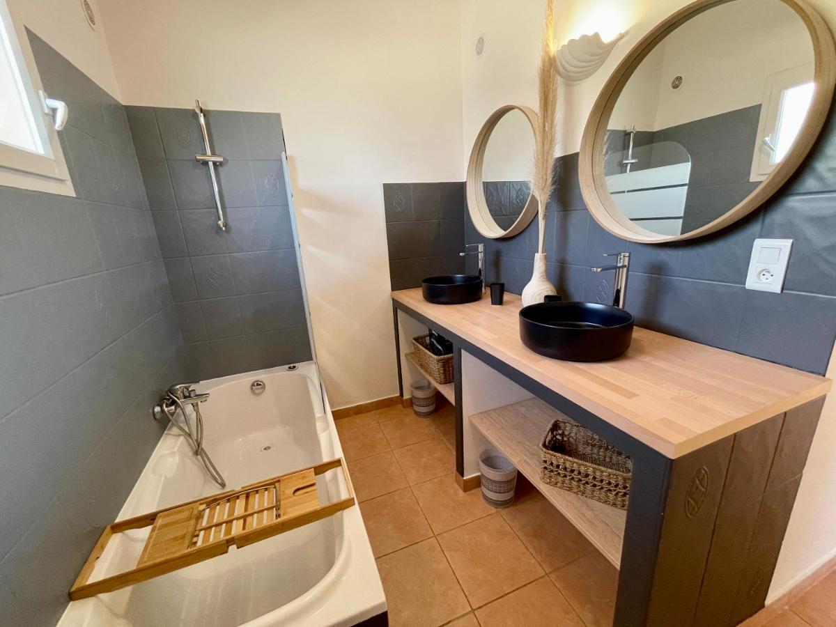 Villas Cala Corsa 4 Chambres Piscine Privee Chauffee - Internet Fibre - Entierement Climatisee A Lecci De Porto-Vecchio Cala Rossa Buitenkant foto